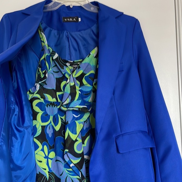 B. Street Colorful Spaghetti Strap With High Low Hem - Picture 4 of 14